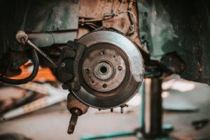 what causes front disc brakes to lock up