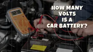 how many volts is a car battery