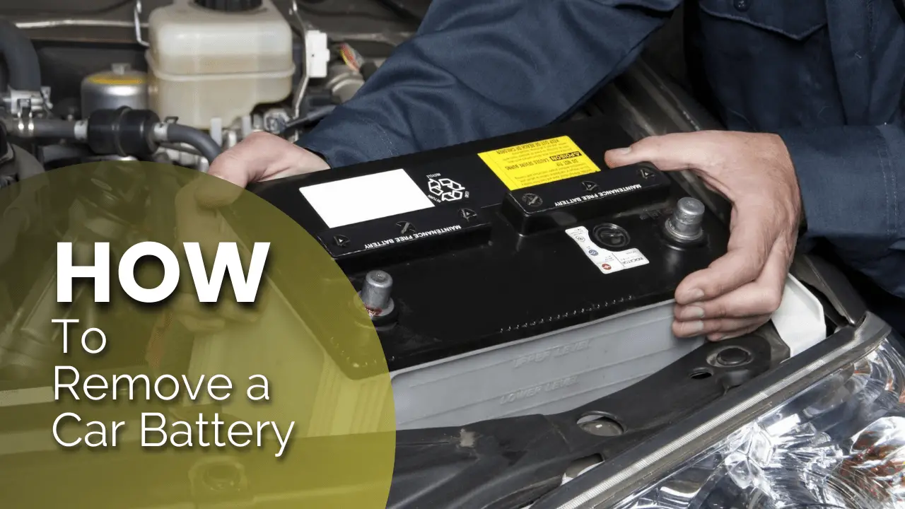 how to remove car battery