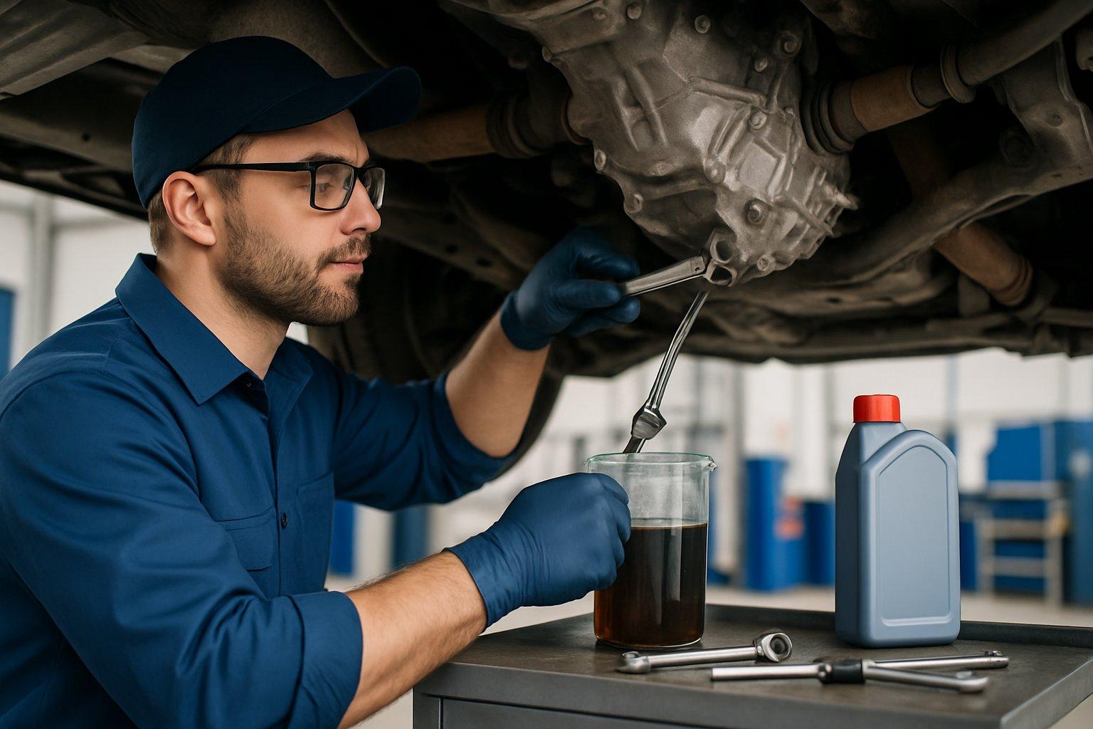 transfer case fluid service
